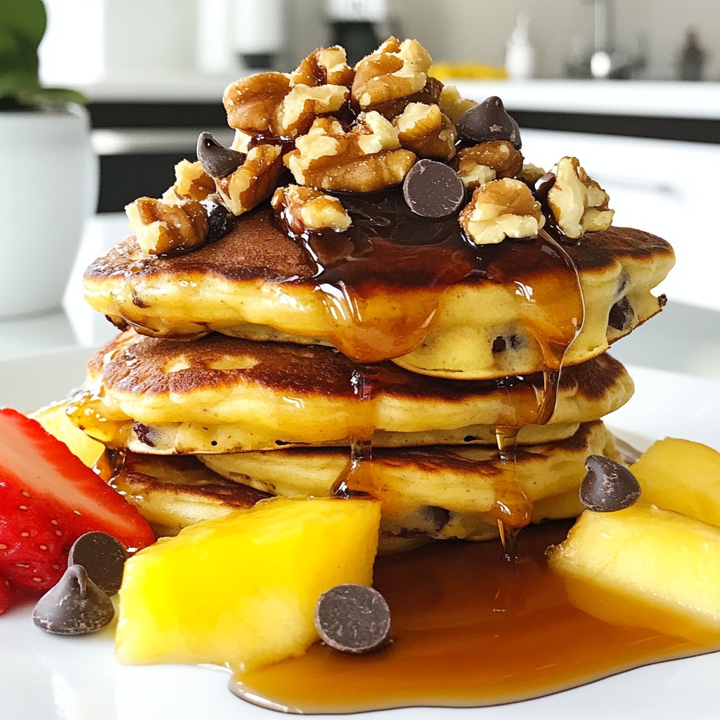 Sweet Pancakes Nutty Chocolate Chip Delight Recipe