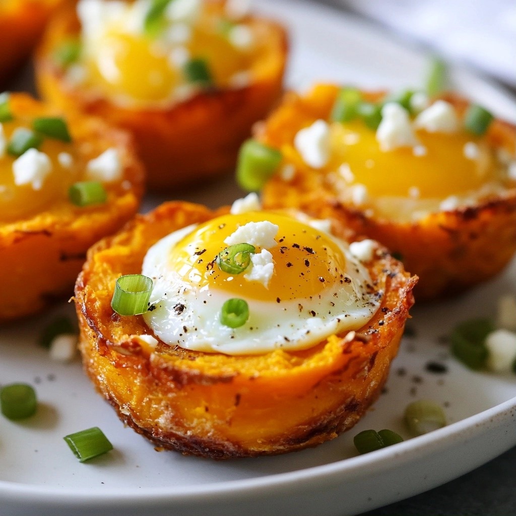 Spiced Sweet Potato and Egg Brunch Cups Delight