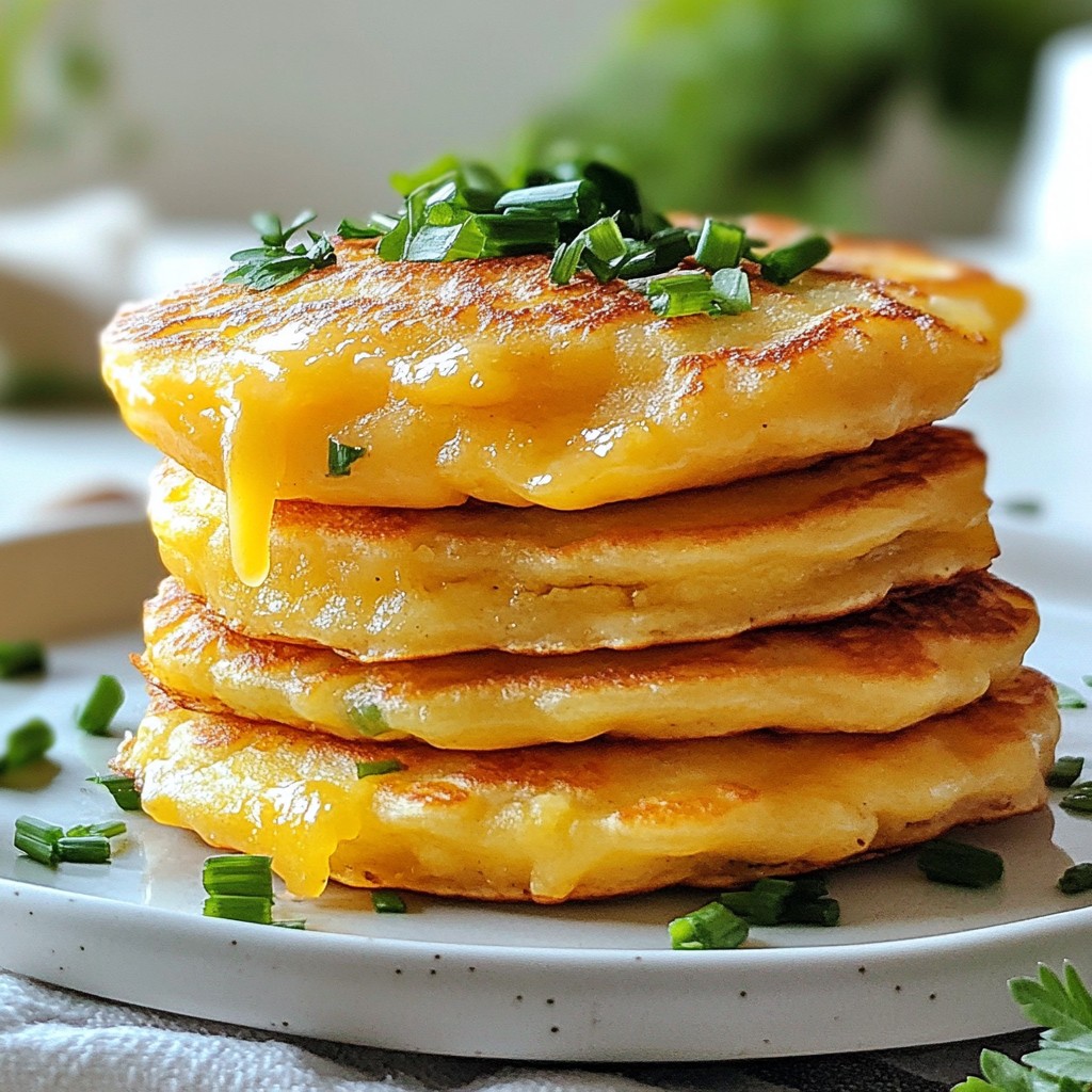 Savory Pancakes Cheddar and Herb Delight Recipe