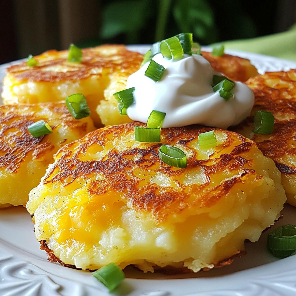 Savory Pancakes Cheesy Potato Pancakes Recipe