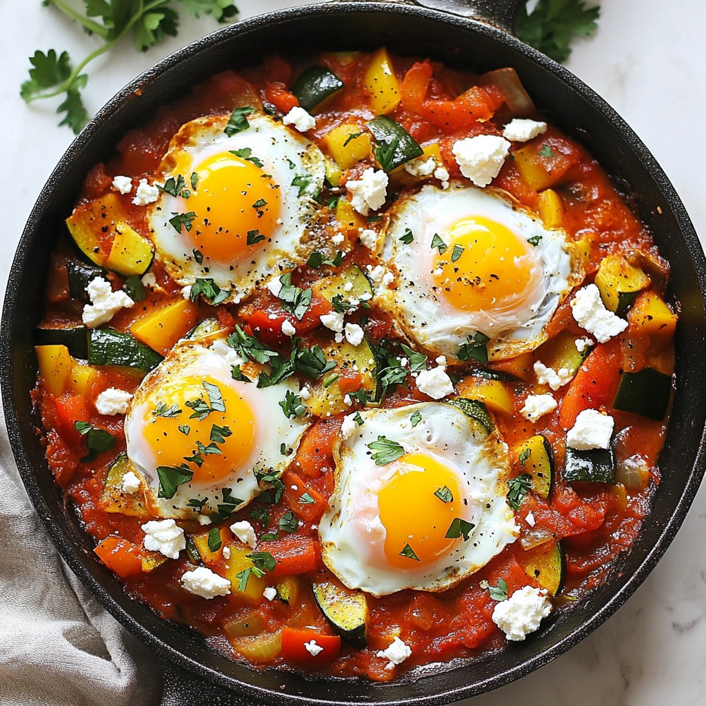 Smoky Brunch Roasted Vegetable Shakshuka Delight
