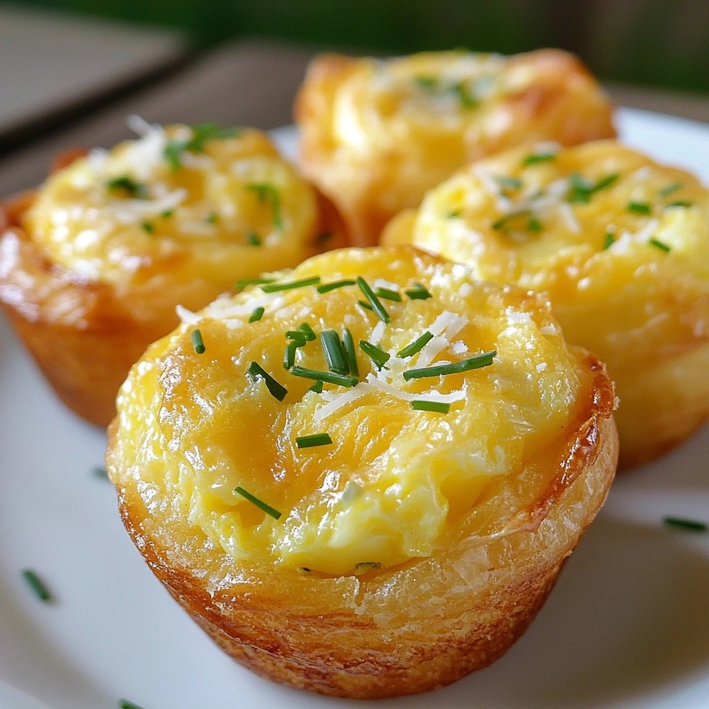 Brunch Cheddar and Chive Egg Muffins Easy Recipe Guide