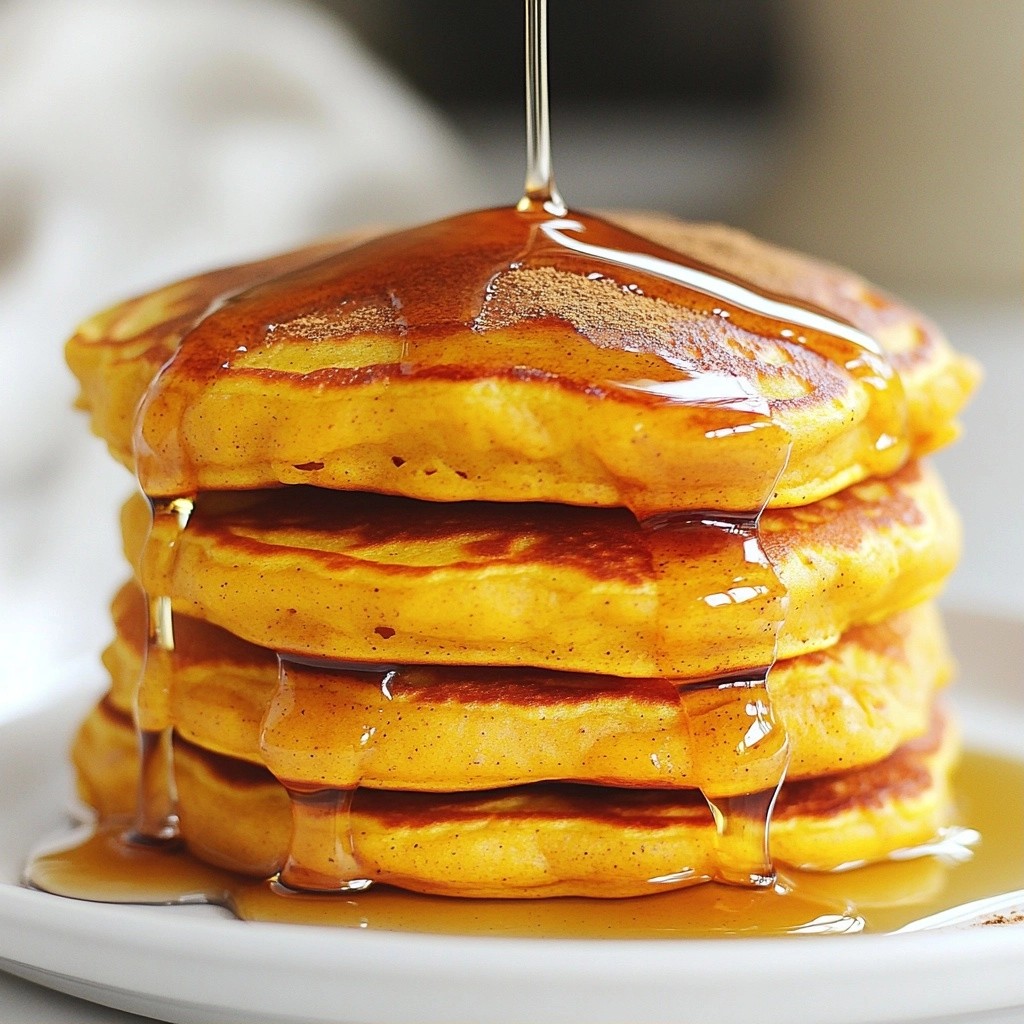 Pumpkin Spice Pancakes with Nutmeg Delightful Recipe