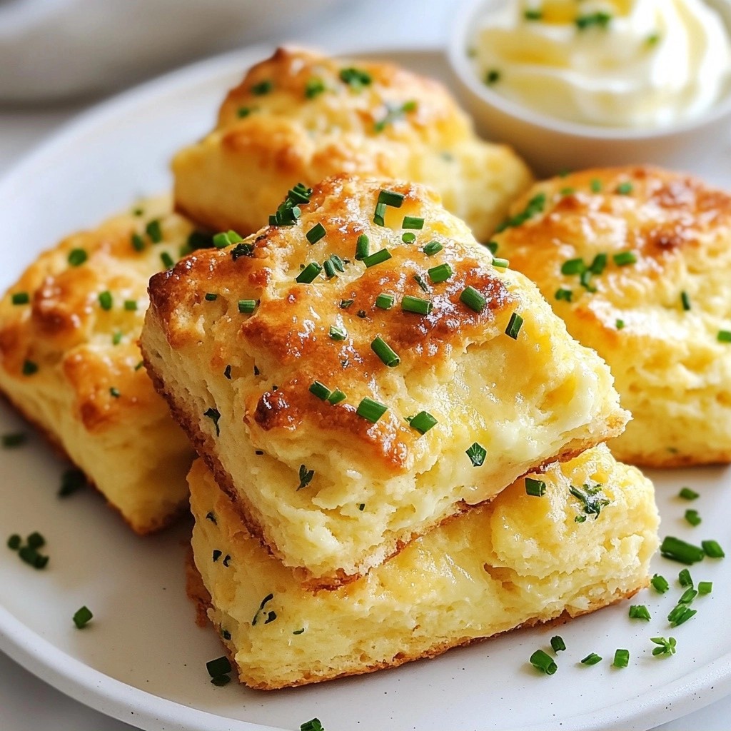 Brunch Herb and Cheese Scones Easy and Flavorful Treat